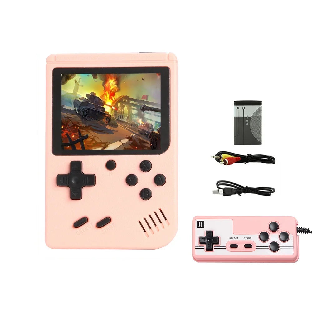 5 Colors Retro Classic Video Game Console Portable Mini Handheld 8-Bit 3.0 Inch LCD Kids Game Player Built-in 400 Games Consola