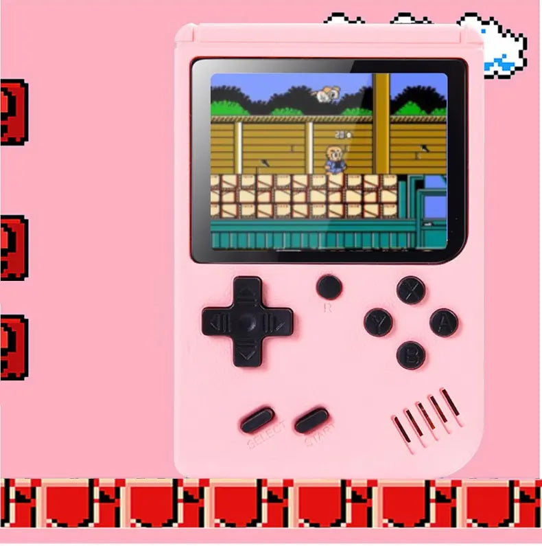 Retro Portable Mini Handheld Video Game Console 8 Bit 3.0 Inch Color LCD Kids Color Game Player Built in 500 Games