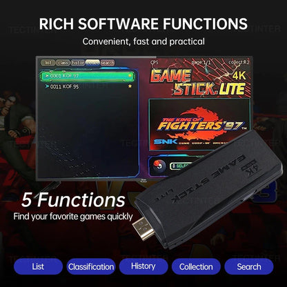 M8 4K Video Game Console Built-in 20000 Games Wireless Controller Gamepad Retro Handheld Game Player For PS1 Dropshipping